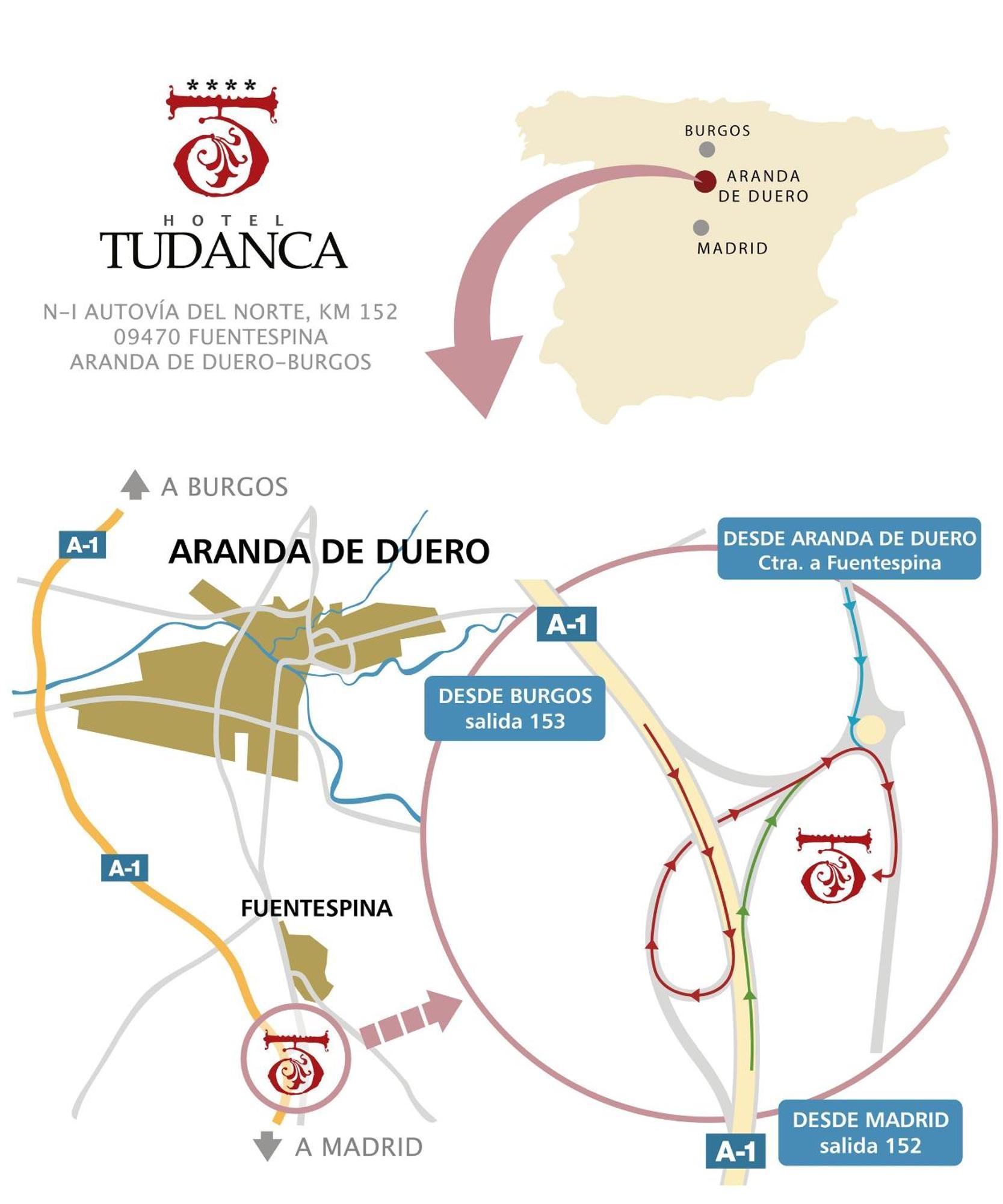 Hotel Tudanca-Aranda II Fuentespina Buitenkant foto
